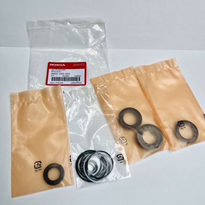 Jual seal kit power steering +pinion set honda crv gen2 06531-S9A-003 ...