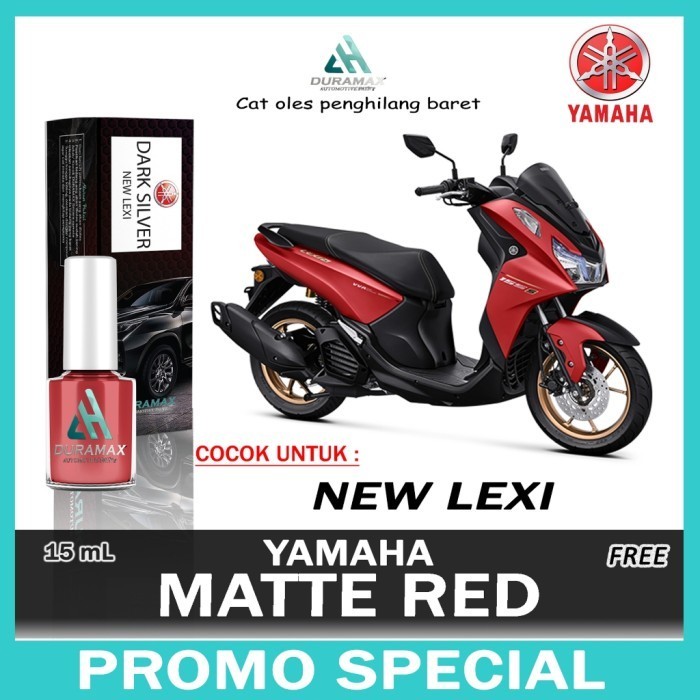 Jual CAT OLES PENGHILANG BARET MOTOR MATTE RED - YAMAHA ALL NEW LEXI ...