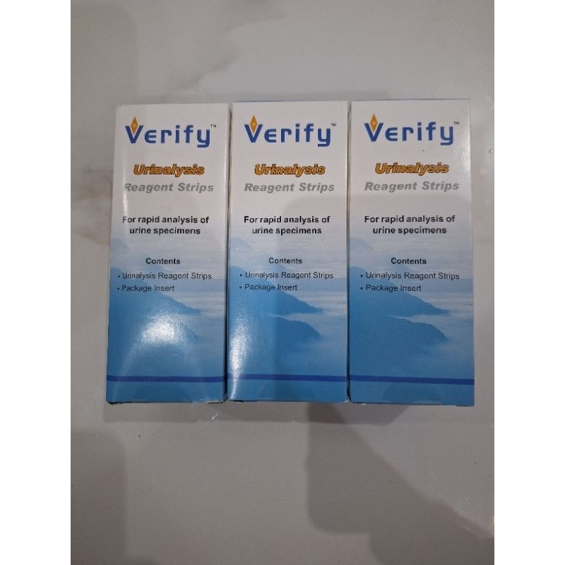Jual Verify 10 Parameter / Strip Test Urine Verify 10P / Urinalysis ...