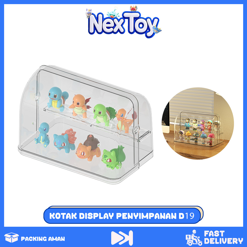 Jual NEXTOY Action Figure Box / Display Box D19/ Blind Box Bricks/ Box ...