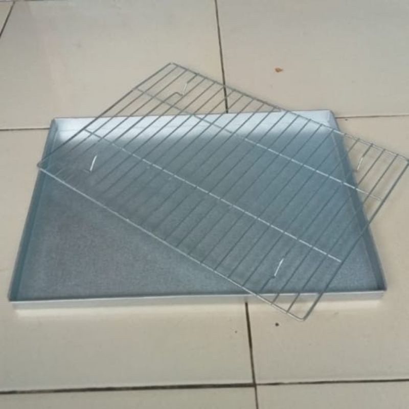 Jual Cooling rack / resting rak baking tray kue besar 60x40cm | Shopee ...