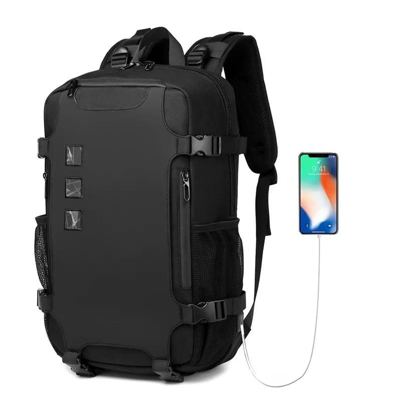 Jual OZUKO Backpacks 15.6 inch Laptop Men Backpack Outdoor Backpack ...