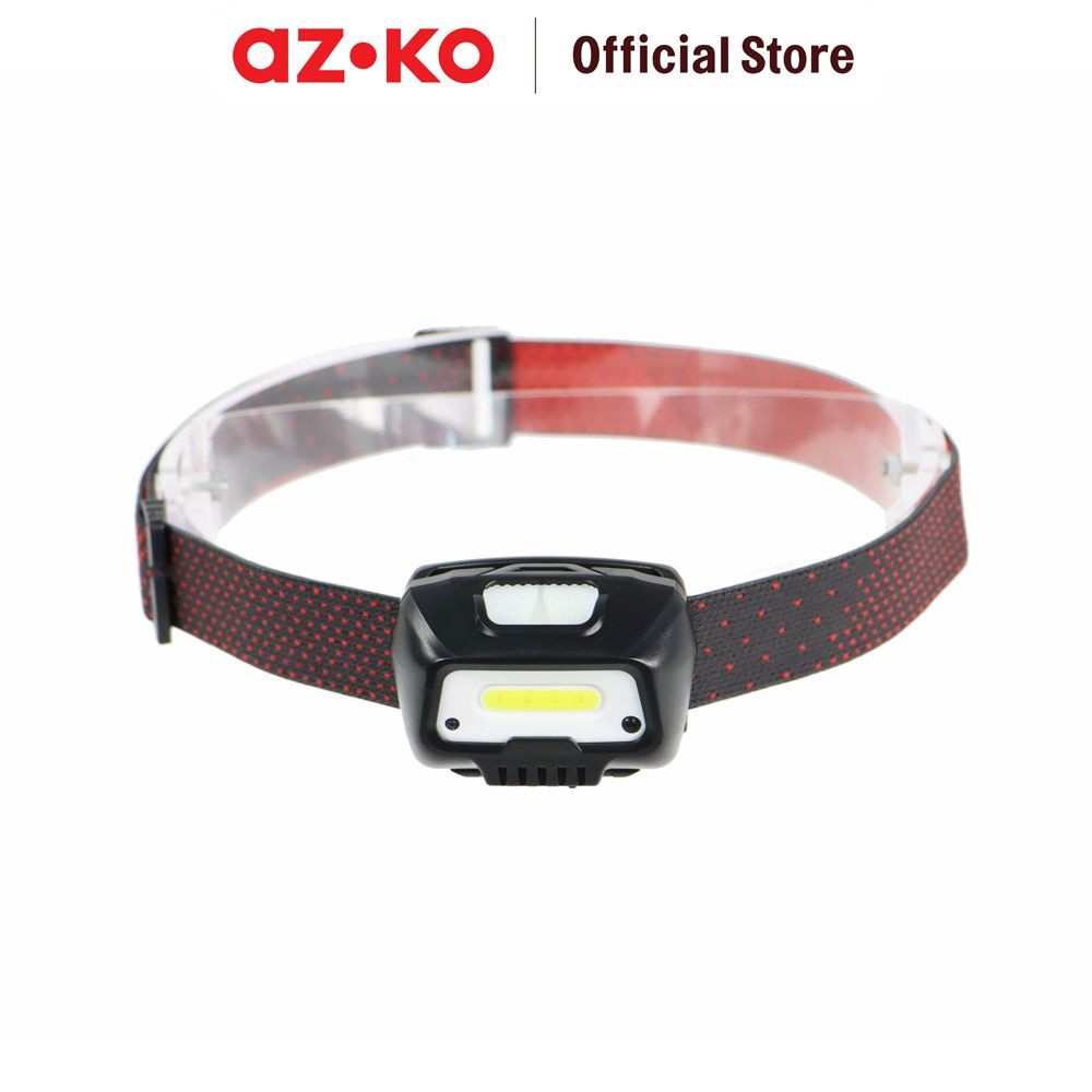 Jual AZKO Powerlite Senter Kepala Rechargeable 1200Mah Flashlight ...