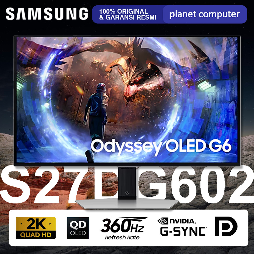 Jual Samsung Odyssey Monitor LED Gaming G6 G60SD S27DG602 27" OLED ...
