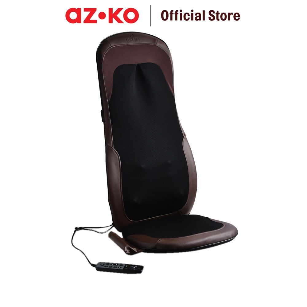 Jual AZKO Lexata Bantalan Kursi Pijat Shiatsu 3d 02 - Hitam/Cokelat ...