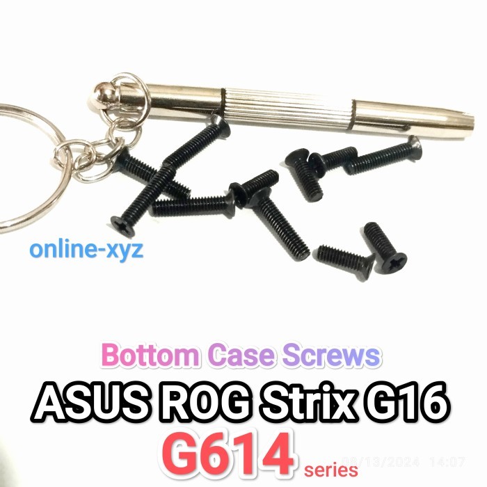 Jual baut mur sekrup casing ASUS ROG Strix G16 G614 G614J G614JU G614JV ...