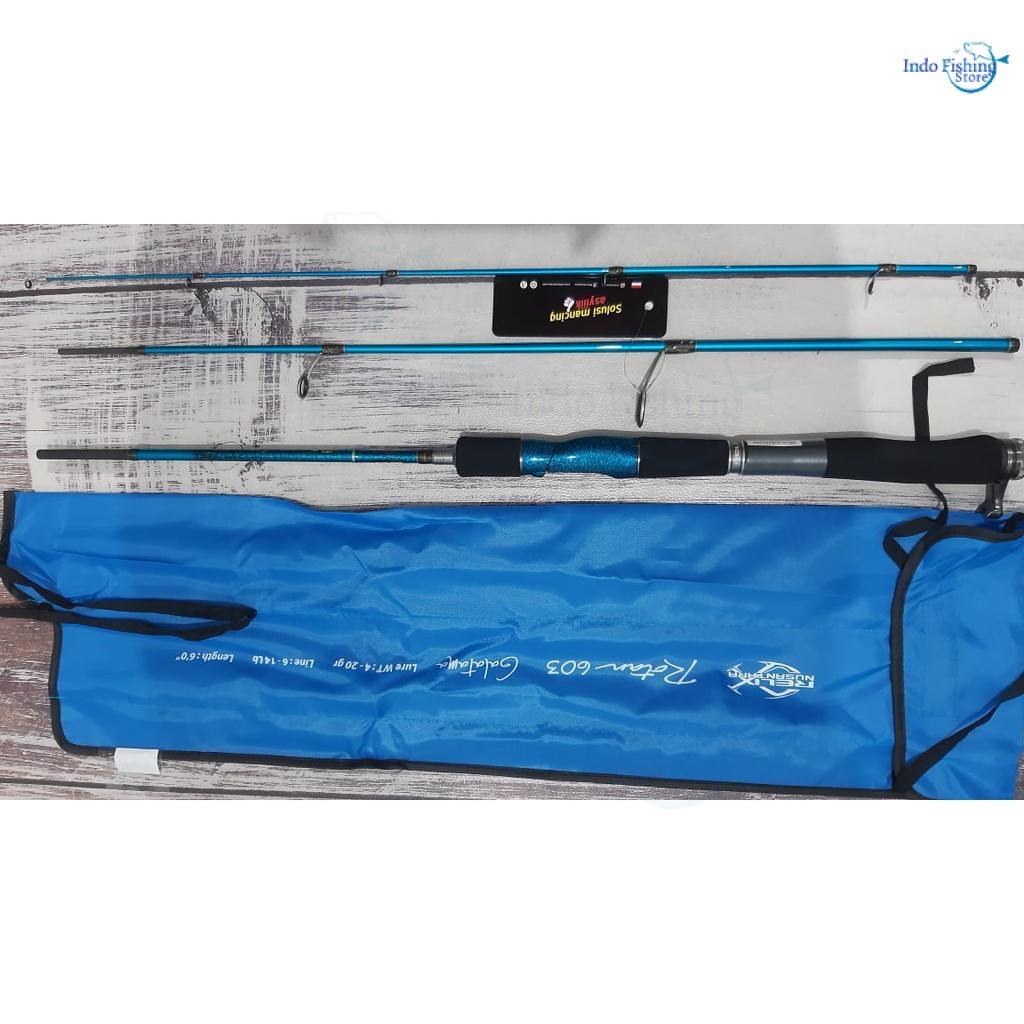 Jual Joran Pancing Relix Nusantara Rotan Galatama 603 3 Section Warna ...