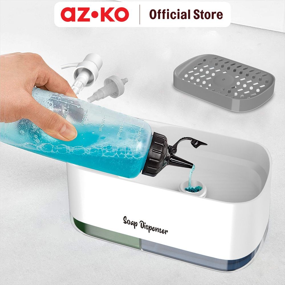 Jual AZKO Stora Dispenser Sabun Cair & Cuci Piring Liquid Soap ...