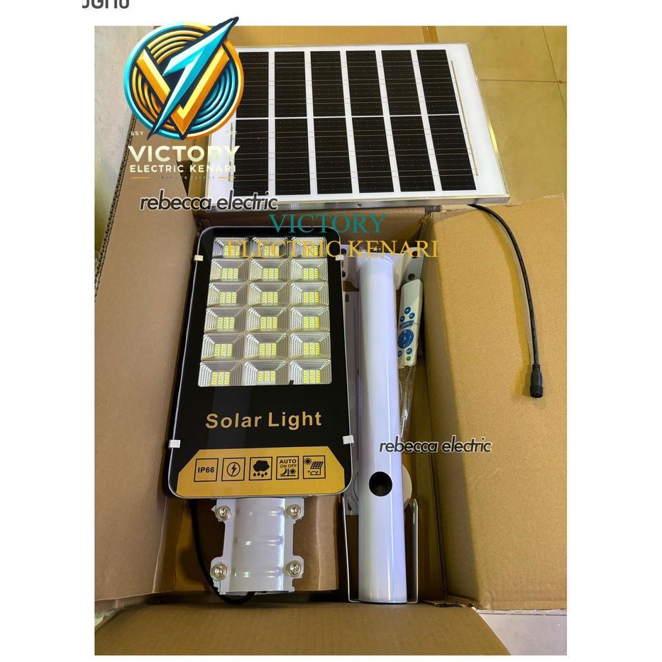 Jual lampu pju panel surya solar cell 600w jalan led 600w solar sel led ...