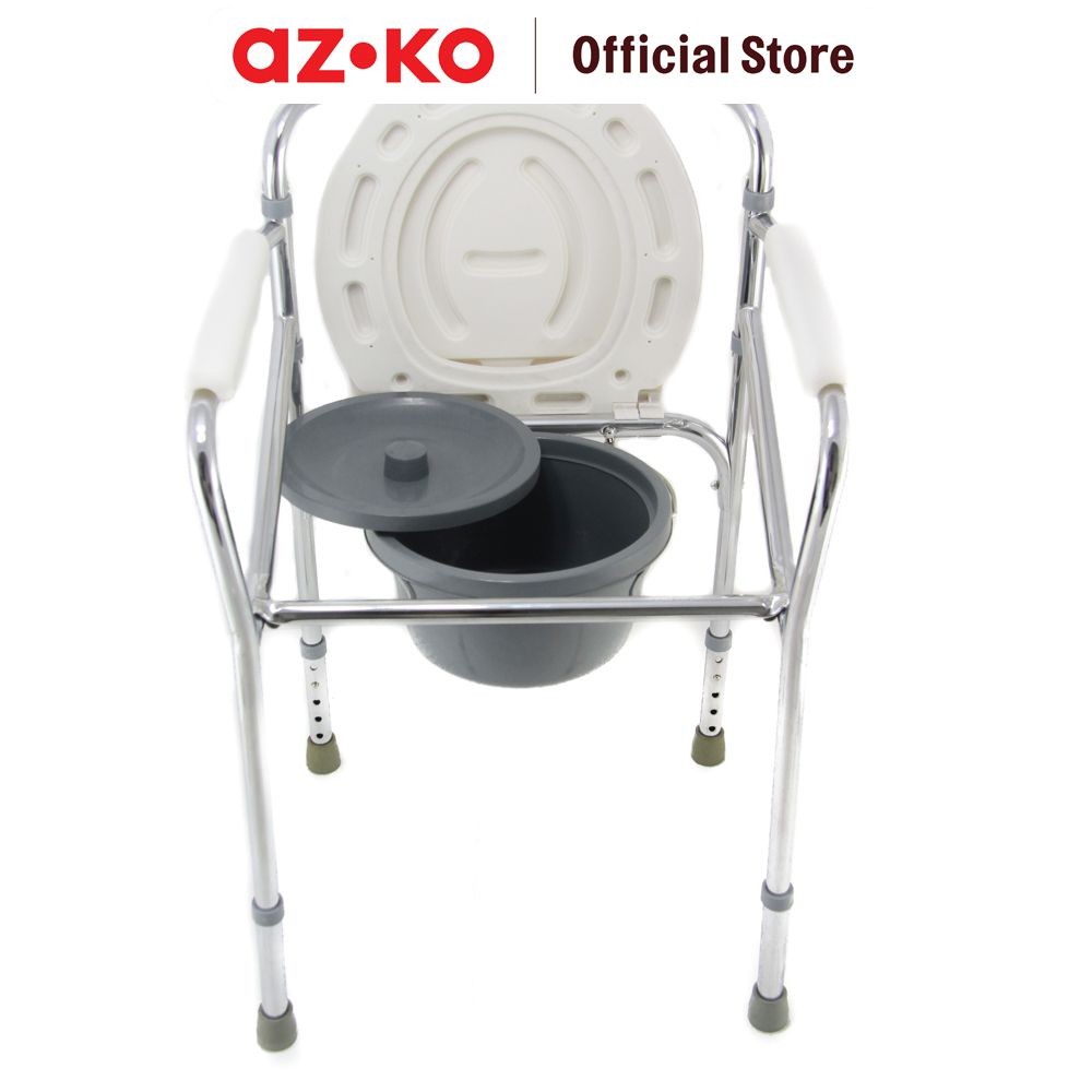 Jual AZKO Galena Kursi Pispot Fs894 Commode Wheel Chair Kursi Toilet ...