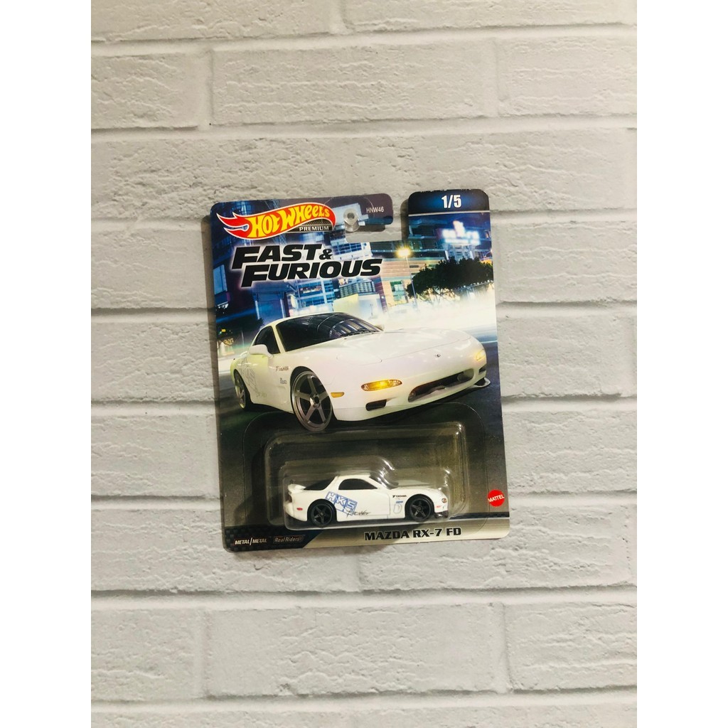Jual HKD22 | Hot Wheels Premium Fast & Furious Mazda RX7 FD HKS ...