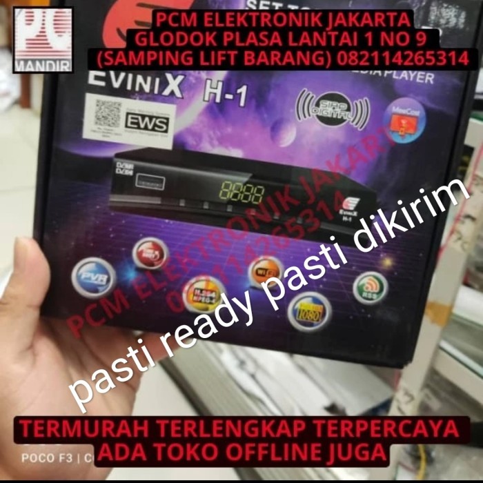 Jual SB99 alat perubah receiver evinix h1 tv analog to ke digital ...