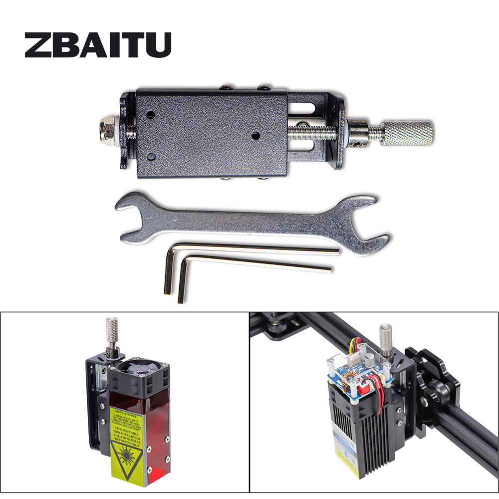 Jual CNC Laser Head Module Mounting Frame Z axis Slideway Lifting ...