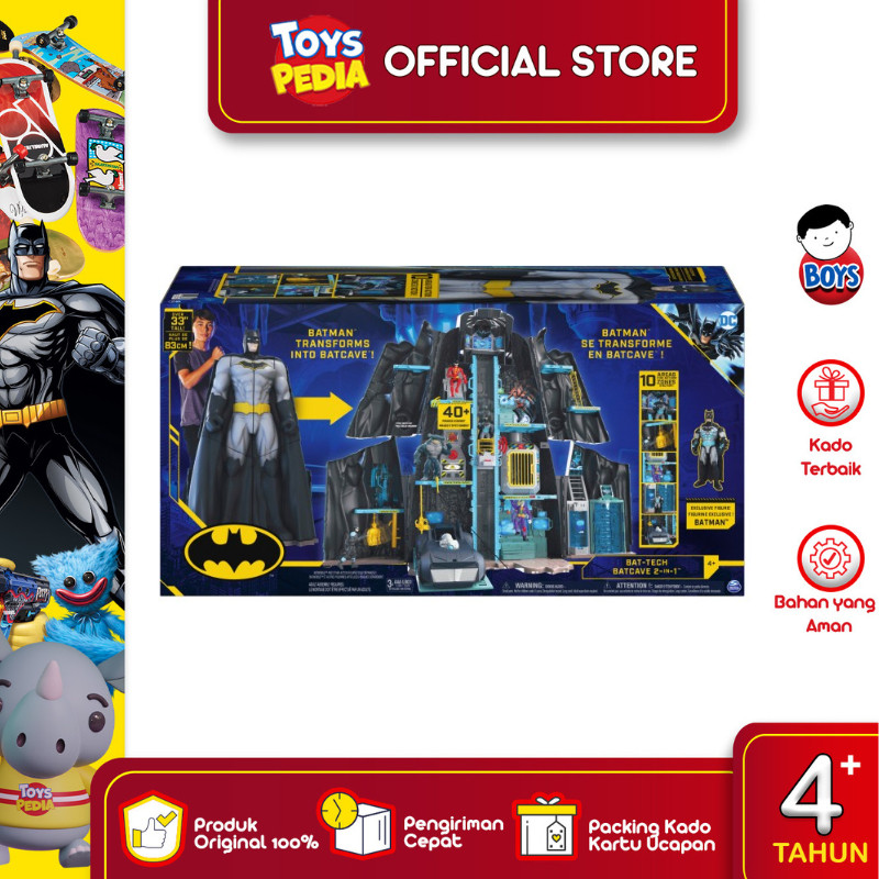 Jual Mainan Playset Spin Master Batman Transforming Playset | Shopee ...