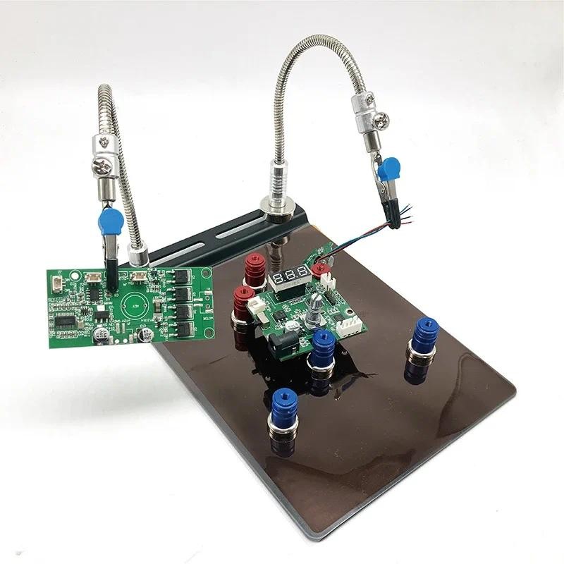 Jual Magnetic PCB Clamp Strong Magnetic Card Holder Soldering Station ...