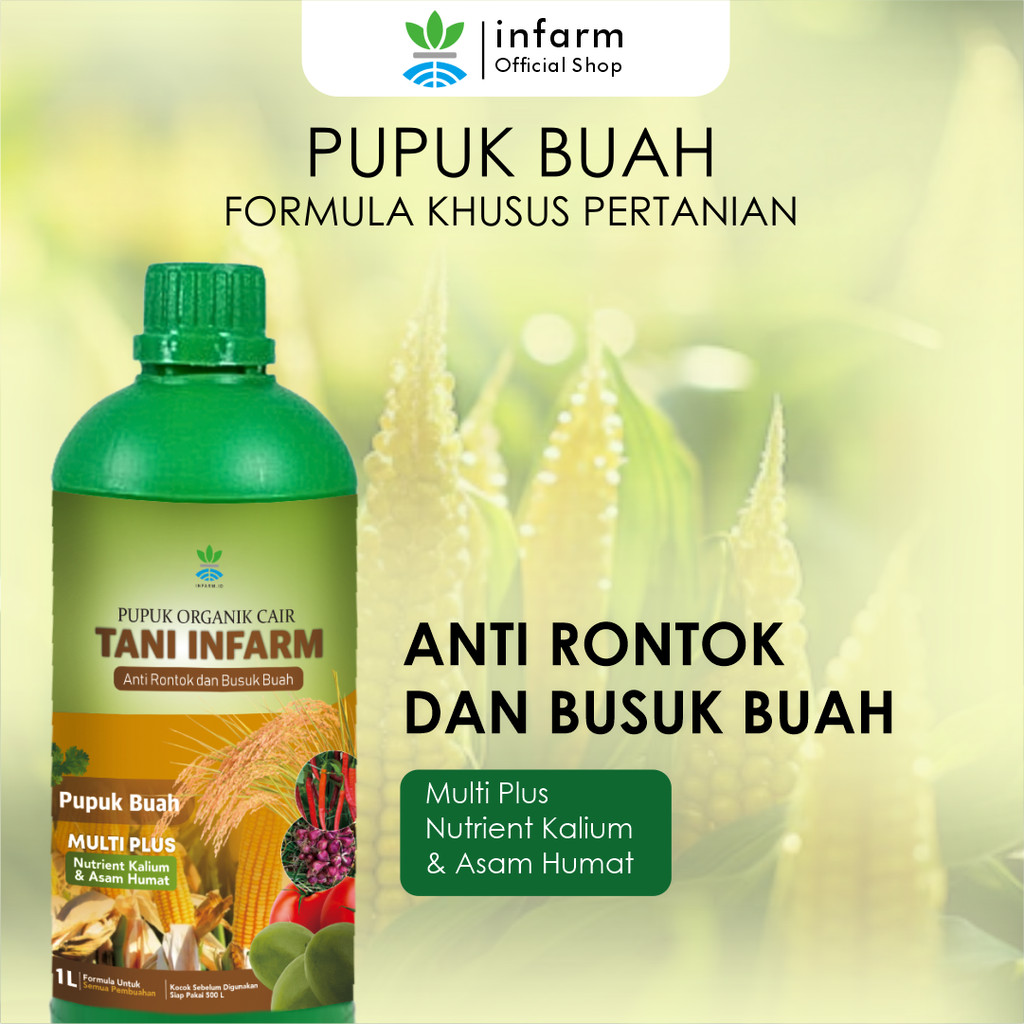 Jual INFARM - Pupuk Organik Cair Buah 1L Pupuk Tanaman Pupuk Cabe Pupuk ...
