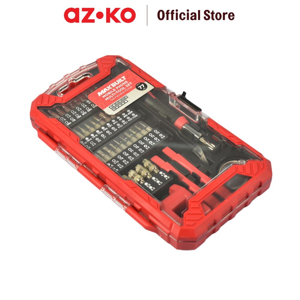 Jual AZKO Maxbuilt Set 77 Pcs Obeng Presisi Untuk Smartphone ...