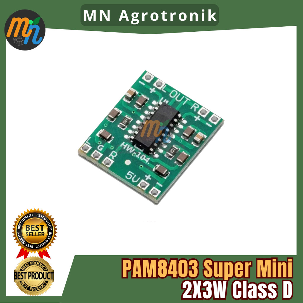 Jual PAM8403 5V Two Channel Stereo Audio Amplifier | Shopee Indonesia