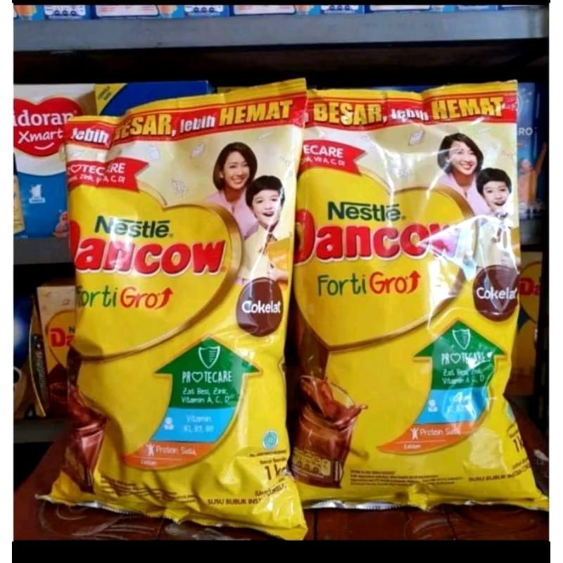 Jual NEW DANCOW Coklat 1kg / Dancow Instant 1kg - Susu Dancow Fortigro ...