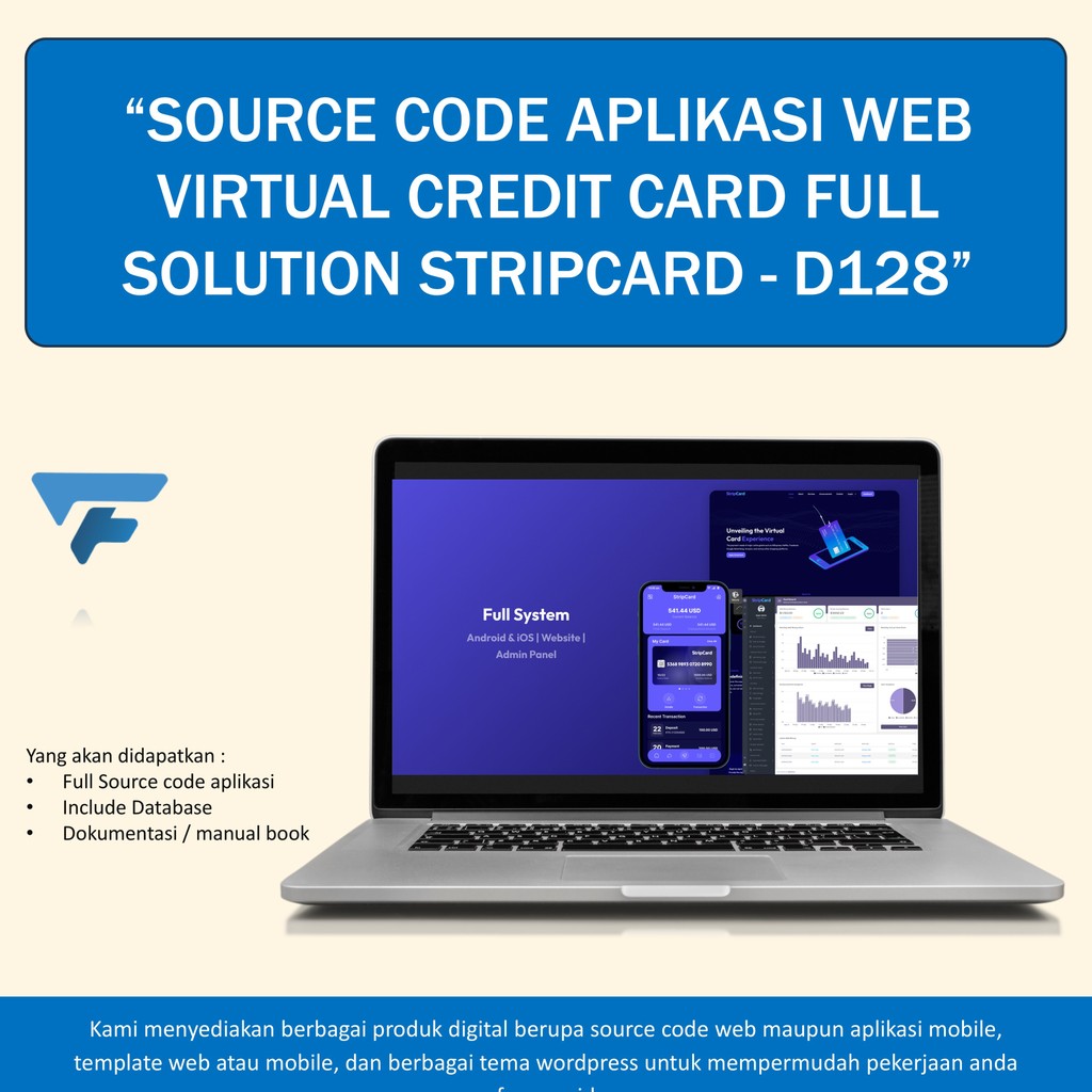 Jual SOURCE CODE APLIKASI WEB VIRTUAL CREDIT CARD FULL SOLUTION ...