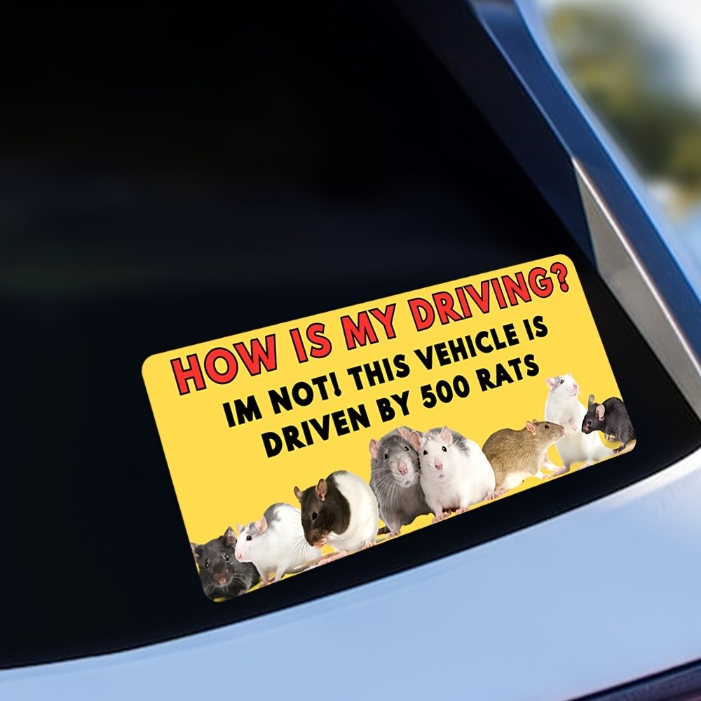 Jual How Is My Driving? I'm Not, This Vehicle Is Driven Funny Meme Gen ...