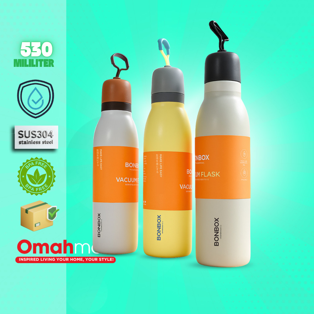 Jual Botol Minum Stainless Steel Thermos Tahan Panas Dingin 12 Jam Anti ...