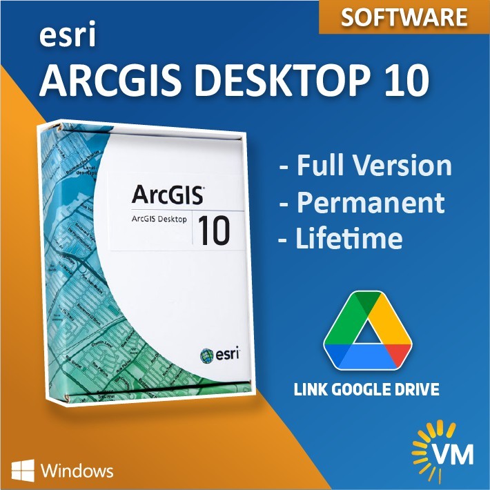 Jual ARCGIS DESKTOP 10.8 FULL VERSION PERMANENT LIFETIME WINDOWS ...