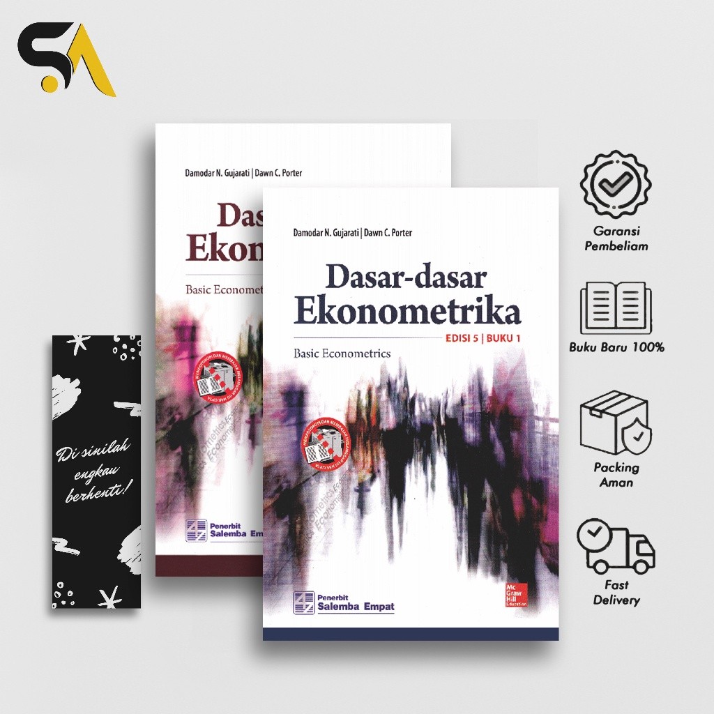 Jual Paket Dasar Dasar Ekonometrika Buku 1 Dan Buku 2 Edisi 5 By ...