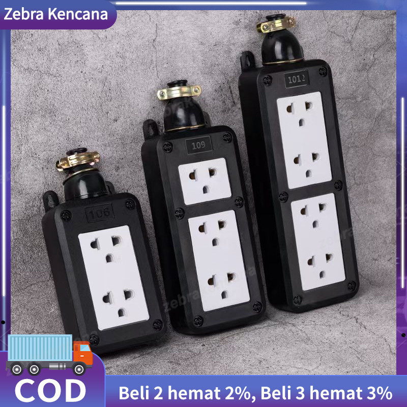 Jual Colokan Listrik Panjang 3/5/10/20/30 Meter Stop Kontak Kabel ...