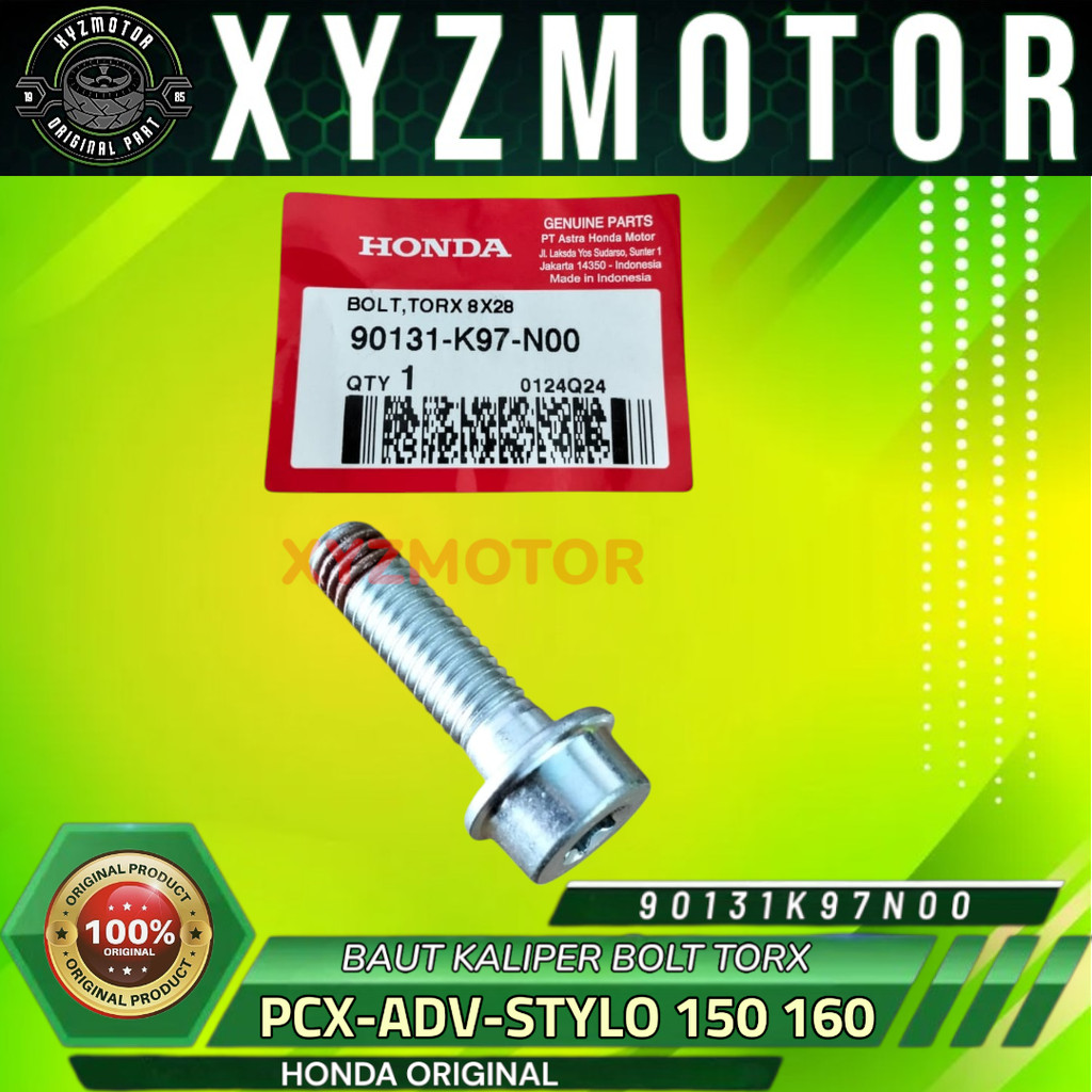 Jual BAUT KALIPER BOLT TORX PCX 150 PCX HYBRID ADV STYLO 150 160 HONDA ...