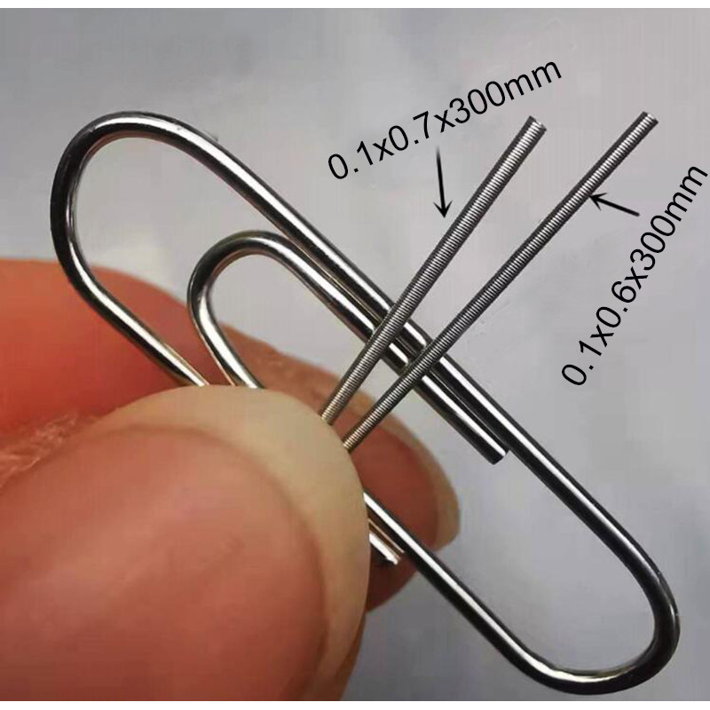 Jual 0.1/0.15mm wire fine tension spring 1 m long Spring steel Sheath ...