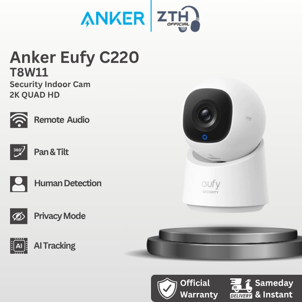 Jual Anker Eufy Security Indoor Cam C210 C220 1K 2K Resolution with 360 ...