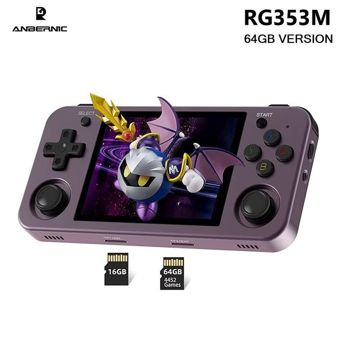 Jual ANBERNIC RG353M - Dual Mode Emulator Retro Game Handheld Console ...
