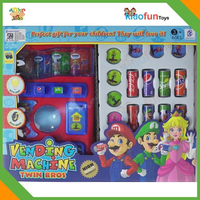 Jual Hot Produk COD Mainan Anak Vending Machine Mesin Minuman Otomatis ...