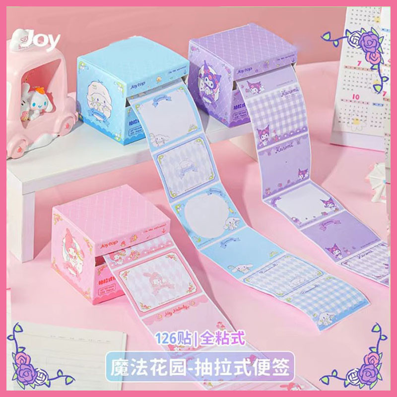 Jual iigen Sanrio Series Pull Out Post-It Note Cartoon Cute Error Note ...
