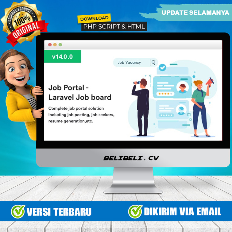 Jual Source Code Laravel Job Portal - Laravel Job Board - Job Portal ...