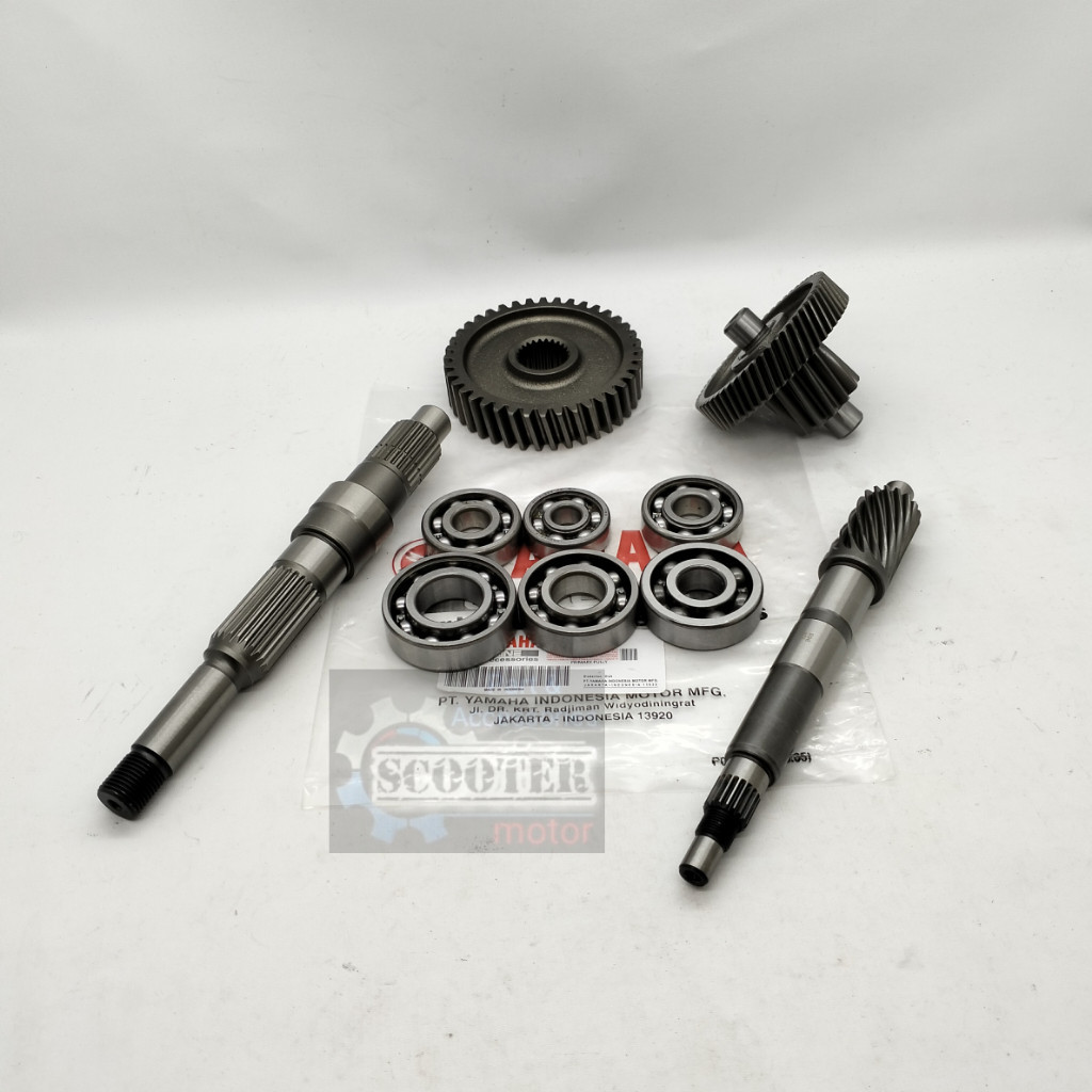 Jual Paket Gigi + Bearing Rasio Set B65 YAMAHA AEROX 155 NEW LEXI NMAX ...