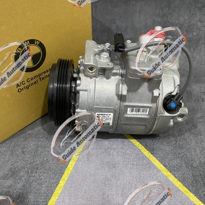 Jual COMPRESSOR AC 4PK BMW M54 E60 520i KOMPRESSOR AC BMW E60 520i ORI ...