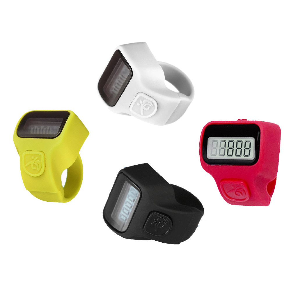 Electronic Finger Clicker Counter – Vibration Feedback For Gym, Prayer, Or Work
