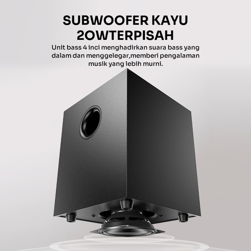Jual ROBOT RB690 Speaker Soundbar Home Theater 30W Bluetooth 5.4 Spiker ...