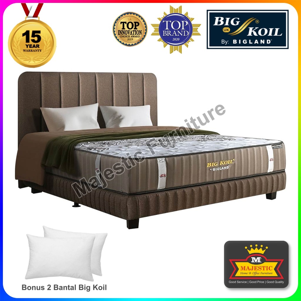 Jual Set Spring Bed Big Koil Back Support - Sierra Besar (Bonus Bantal ...