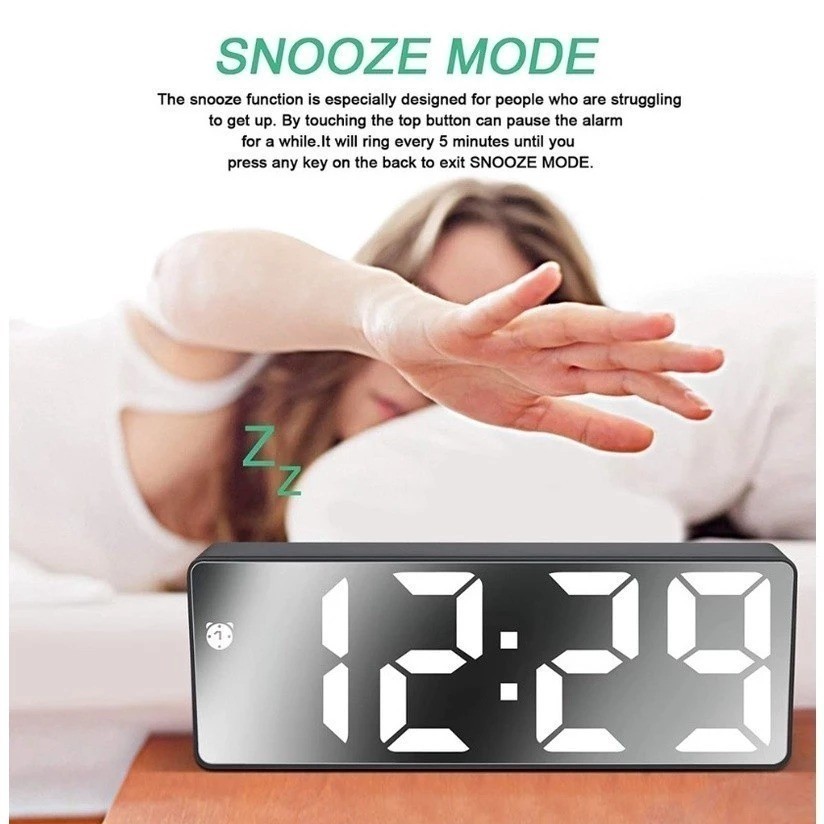 Jual Jam Digital Table Tidur Dinding 3D Clock Led Meja | Shopee Indonesia