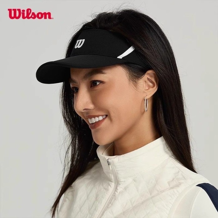 Jual WILSON Topi Tennis Visor - Visor Tennis Cap Outdoor Sport Unisex ...