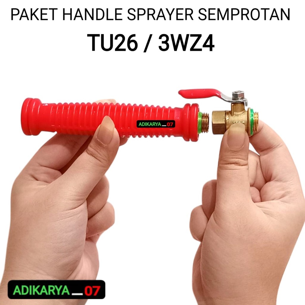 Jual PAKET Handle Handel Sprayer TU26 Pegangan Stik Mesin Semprot Hama ...