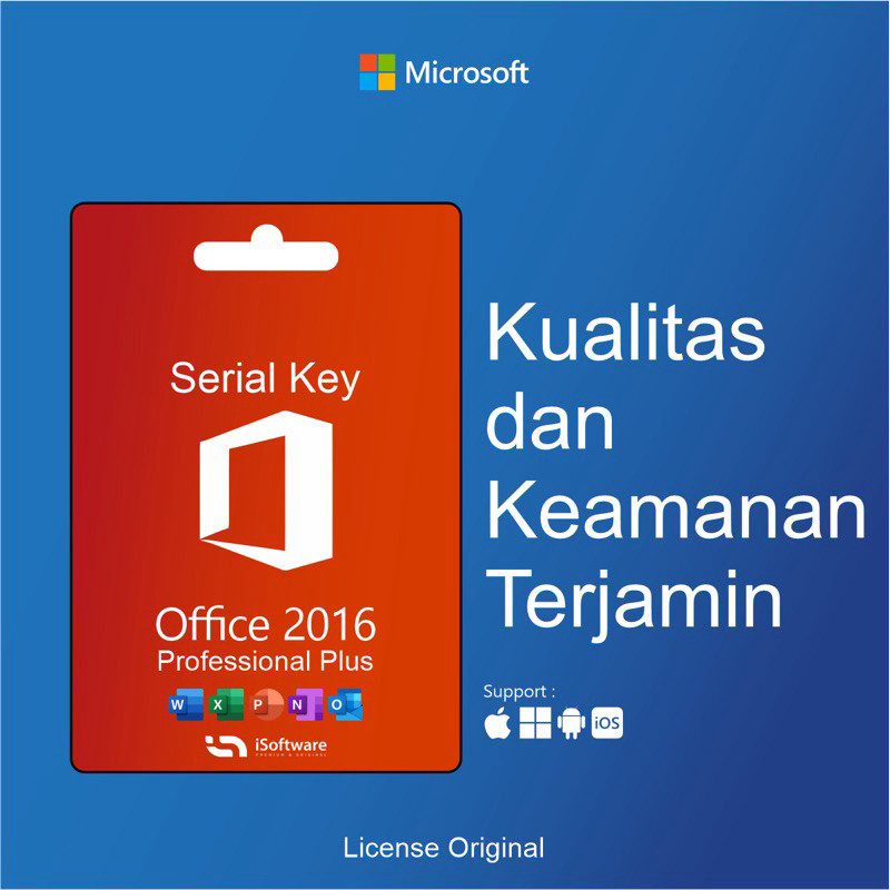 Jual PROMO!!! OFFICE 2016 PROFESSIONAL PLUS ORIGINAL LIFETIME | Shopee ...