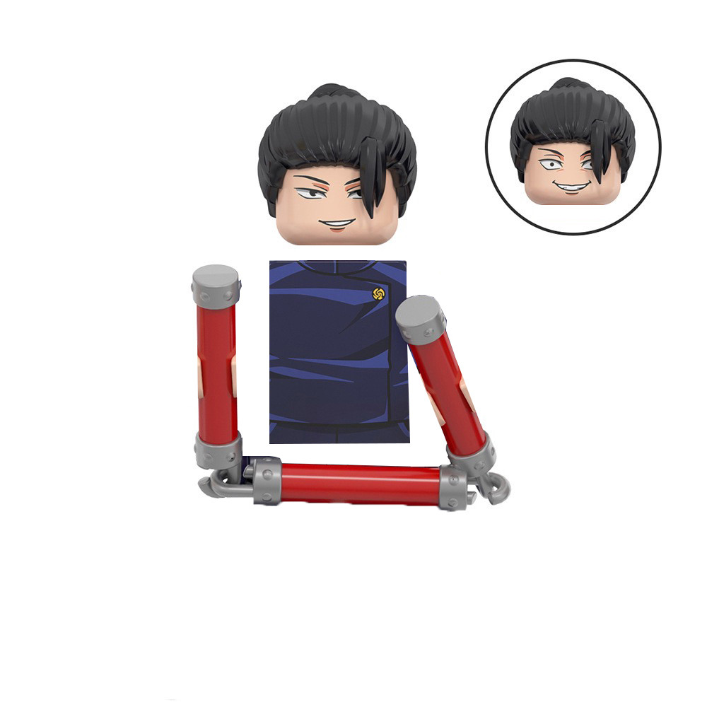 Jual Anime JJK Building Blocks Toji Gojo Satoru Makora Atsuya Miguel ...