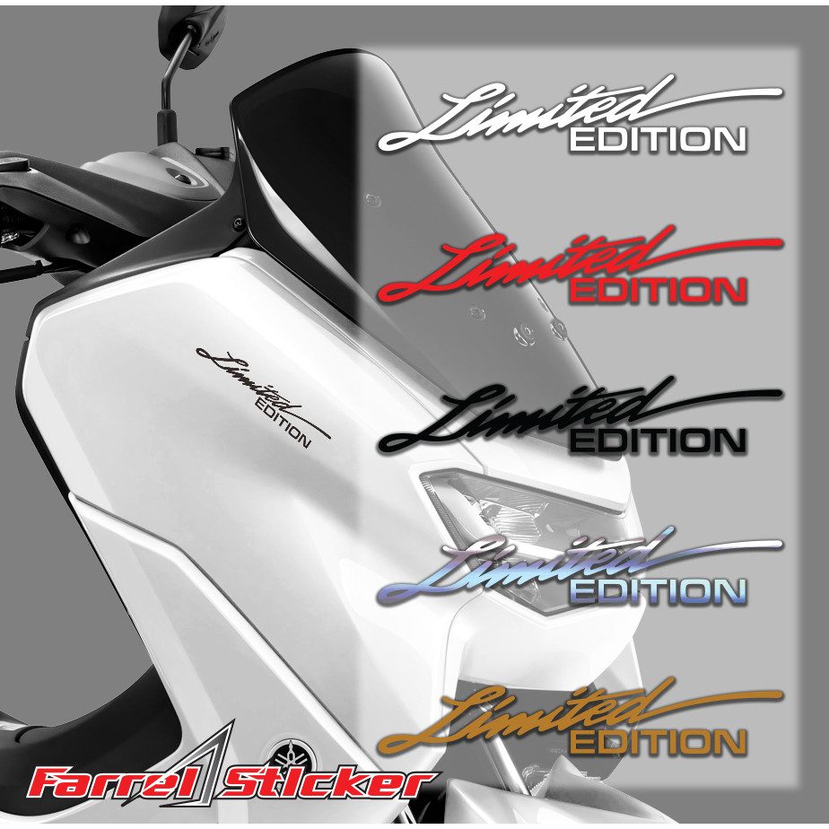 Jual Sticker Limited Edition stiker motor mobil 15 cm | Shopee Indonesia