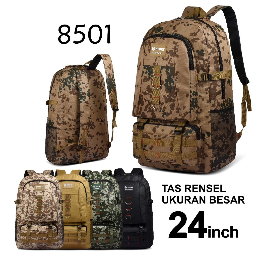Jual history_officialstore-Tas Ransel Army 8501 Tas Backpack Tas ...