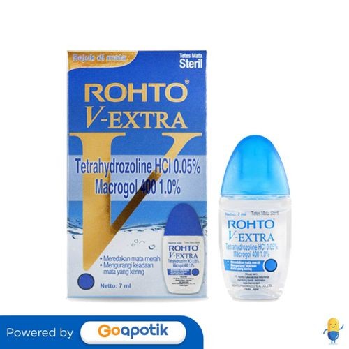 Jual Rohto V-Extra Eye Drops Isi 7 Ml Botol | Shopee Indonesia