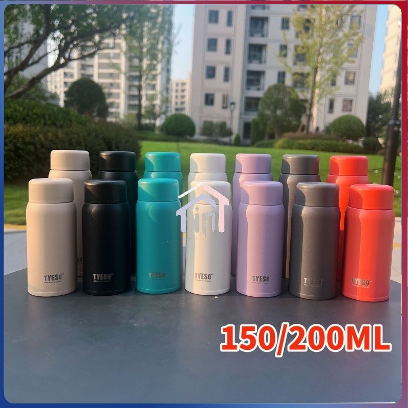 Jual [COD] Botol Termos Hiking Mini Tyeso Tumbler 150ml/200ml Botol Air ...